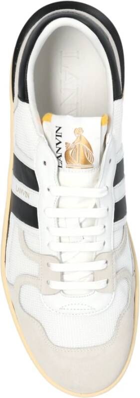 Lanvin Clay lage sneakers Wit Heren