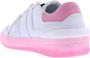 Lanvin Clay Low Top Sneakers Synthetische Materialen Leren Details White Dames - Thumbnail 2