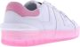 Lanvin Clay Low Top Sneakers Synthetische Materialen Leren Details White Dames - Thumbnail 3