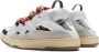 Lanvin Suede Lace-Up Mules Sneakers Multicolor - Thumbnail 5