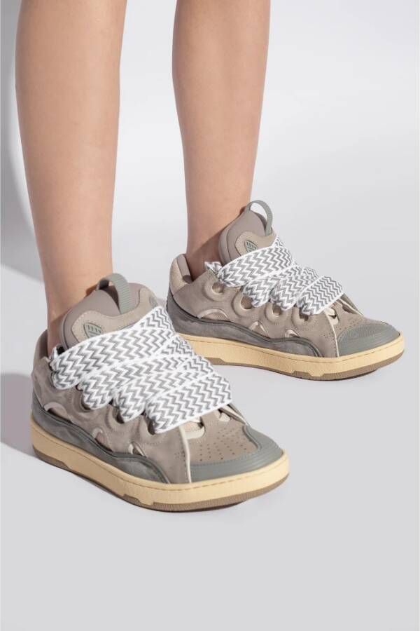 Lanvin Curb sneakers Gray Dames