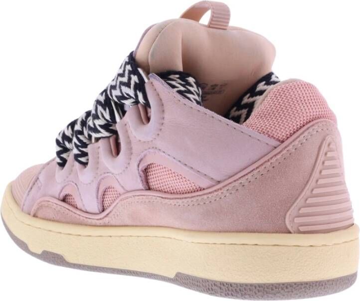 Lanvin Curb Sneakers Roze Dames