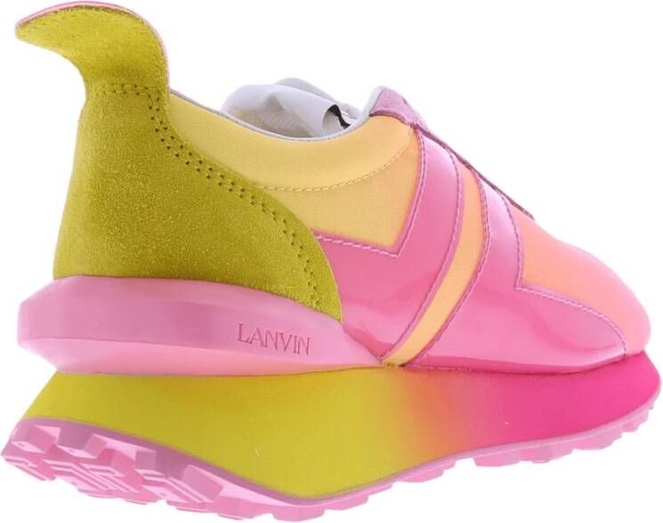 Lanvin Dames Bumpr Sneakers Pink Dames