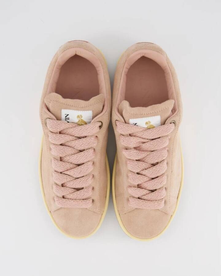 Lanvin Dames Curb Lite Sneakers Roze Pink Dames