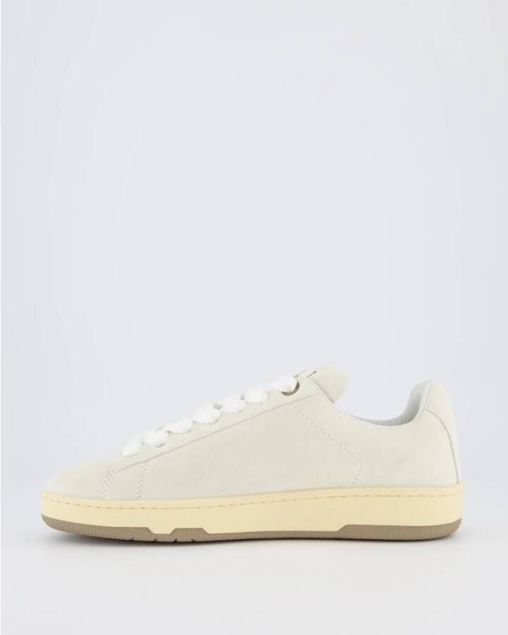 Lanvin Dames Curb Lite Sneakers Wit White Dames