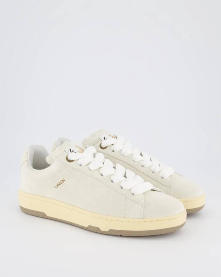 Lanvin Dames Curb Lite Sneakers Wit White Dames