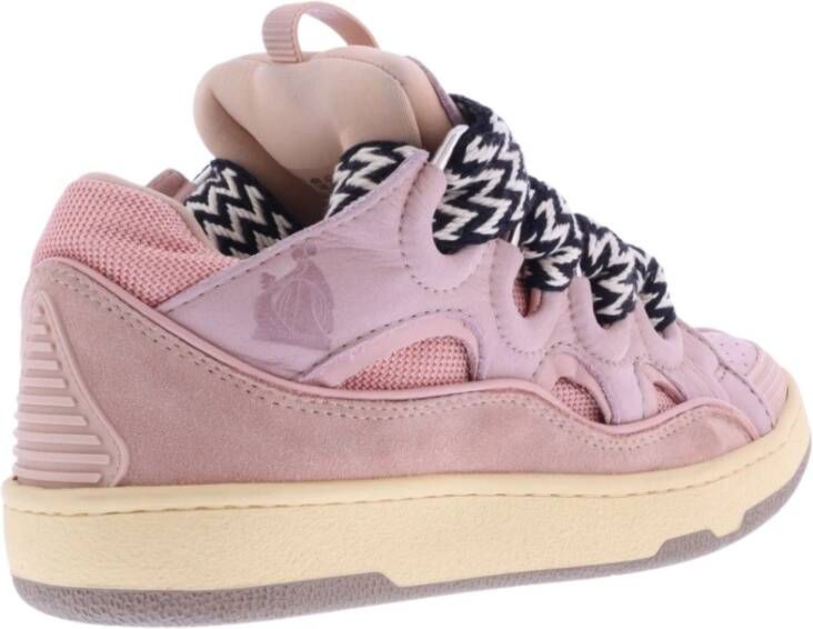 Lanvin Dames Curb Sneakers Roze Pink Dames