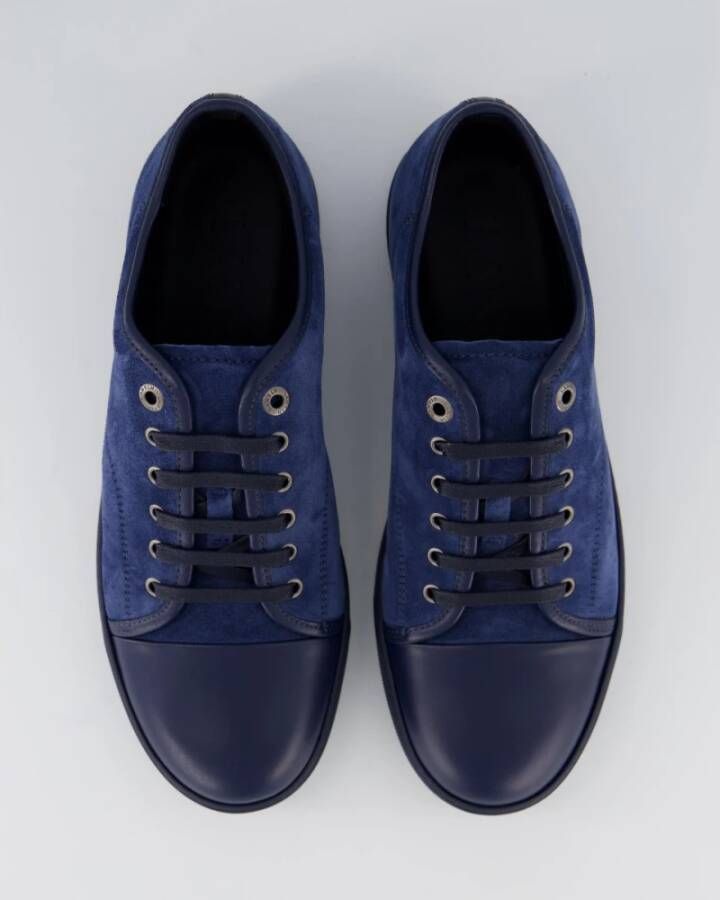 Lanvin Dbb1 Sneaker Blue Heren