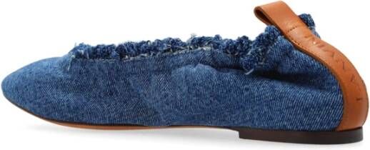 Lanvin Denim ballerina's Blue Dames