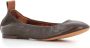 Lanvin Donkerbruine Ballerina Platte Schoenen Brown Dames - Thumbnail 9