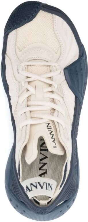 Lanvin Flash X Sneakers Blue Dames