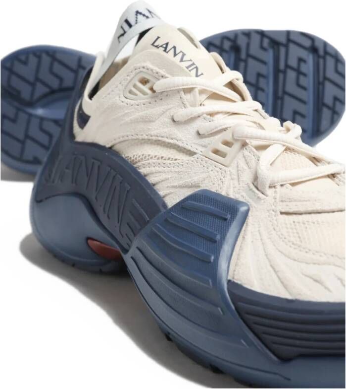 Lanvin Flash X Sneakers Blue Dames