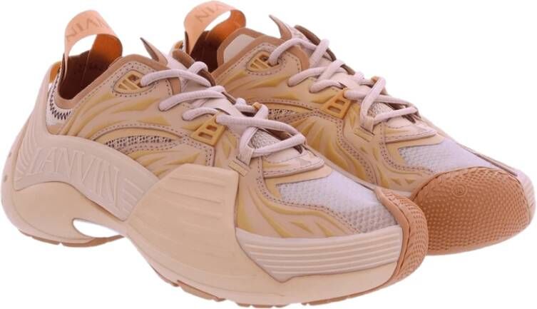 Lanvin Flash-X Sneakers Orange Dames