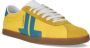 Lanvin Beige Hardloopschoenen met Donkerblauwe Leren Inzetstukken Beige Heren - Thumbnail 5