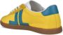 Lanvin Beige Hardloopschoenen met Donkerblauwe Leren Inzetstukken Beige Heren - Thumbnail 6