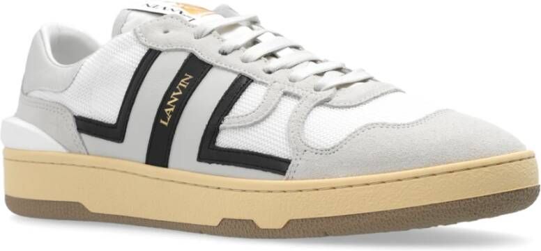 Lanvin Klei Lage sneakers White Dames