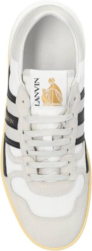 Lanvin Klei Lage sneakers White Dames