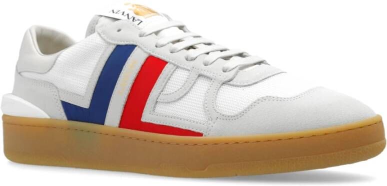 Lanvin Klei Lage sneakers White Dames