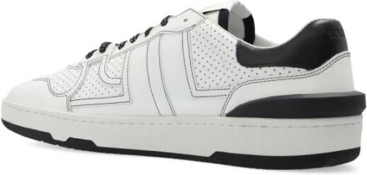 Lanvin Klei lage sneakers Wit Heren