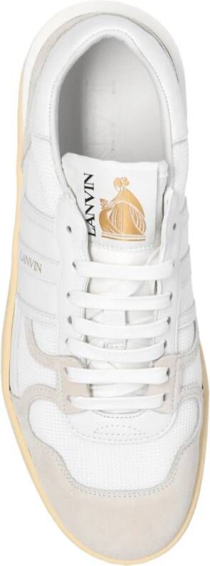 Lanvin Klei lage Sportschoenen Beige Dames