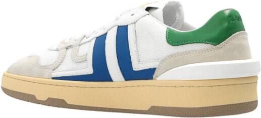 Lanvin Klei low-top sneakers Wit Heren