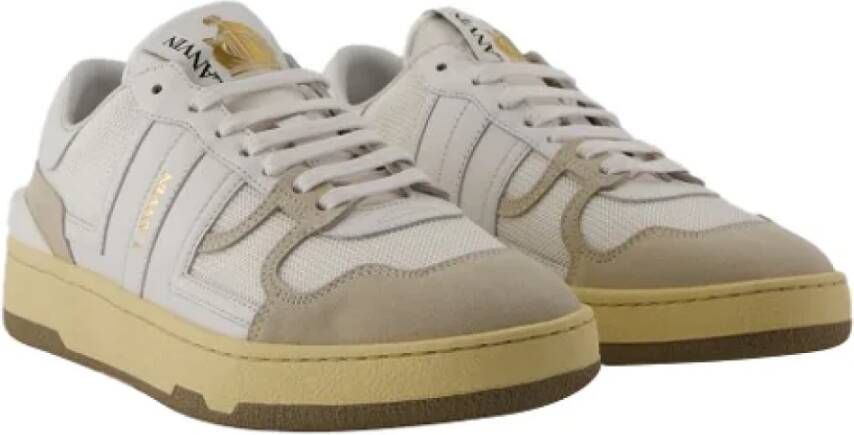 Lanvin Leather sneakers White Dames