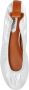 Lanvin Gelamineerde Leren Ballerina Flats Gray Dames - Thumbnail 3