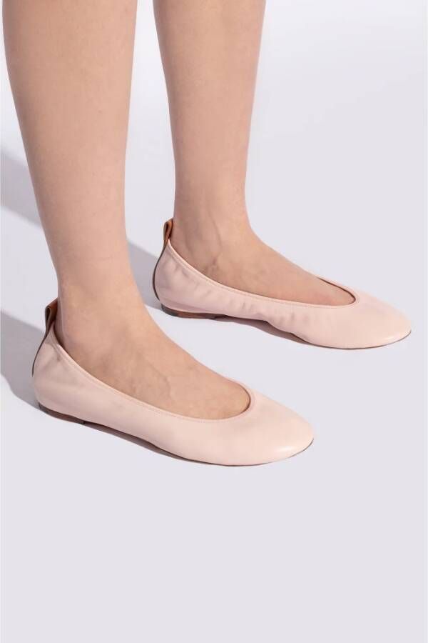 Lanvin Leren ballet flats Pink Dames