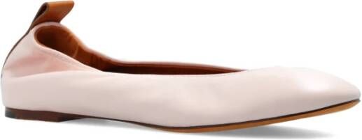 Lanvin Leren ballet flats Pink Dames