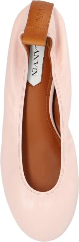 Lanvin Leren ballet flats Pink Dames