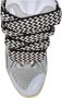 Lanvin Multicolor suede en stoffen stoepschuijfjes Blauw Heren - Thumbnail 9
