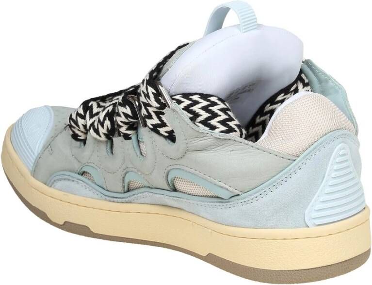 Lanvin Lichtblauwe Sneakers Stijlvol Ontwerp