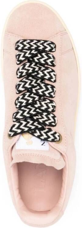 Lanvin Lichtroze Lage Top Sneakers Pink Dames