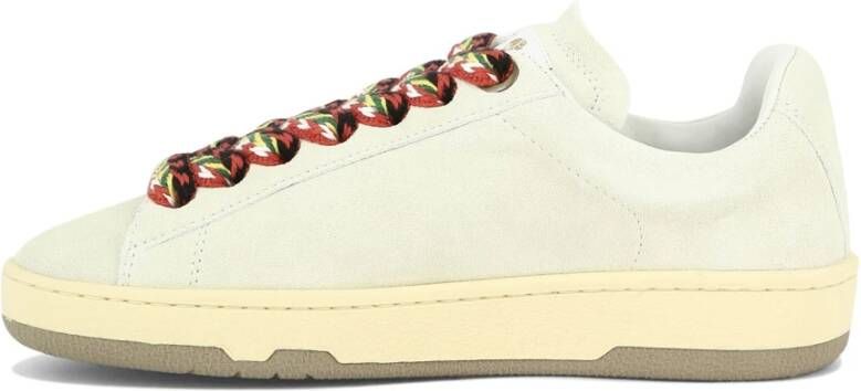 Lanvin Lite Curb Sneakers White Dames