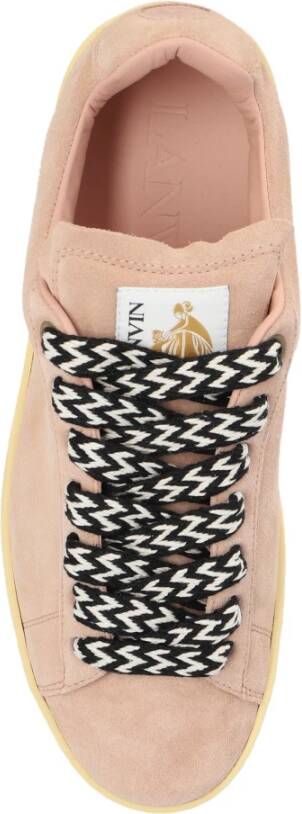Lanvin logo-patch low-top sneakers