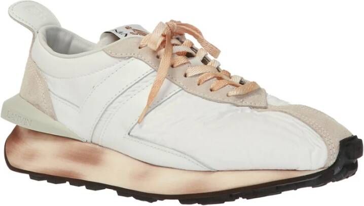 Lanvin Logo sneakers Wit Heren
