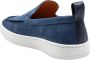 Lanvin Marineblauwe Suède Loafer Schoenen - Thumbnail 1