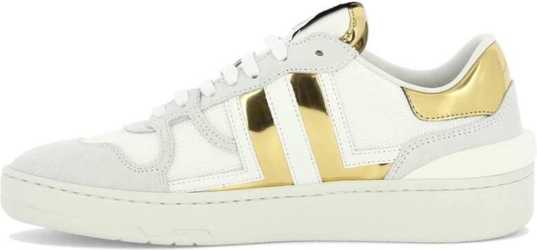 Lanvin Mesh Clay Sneakers White Dames
