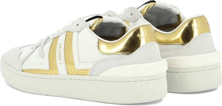 Lanvin Mesh Clay Sneakers White Dames