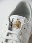 Lanvin Witte en Beige Kalfsleren Clay Sneakers White - Thumbnail 14