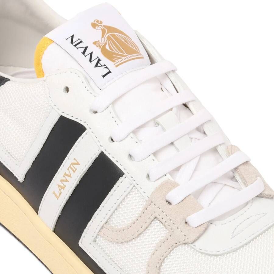 Lanvin Mesh Kleurblok Sneakers