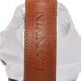 Lanvin Gelamineerde Leren Ballerina Flats Gray Dames - Thumbnail 4