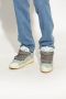Lanvin Multicolor suede en stoffen stoepschuijfjes Blauw Heren - Thumbnail 2