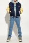 Lanvin Multicolor suede en stoffen stoepschuijfjes Blauw Heren - Thumbnail 3
