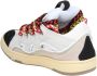 Lanvin Multicolor Veters Leren Sneakers White Heren - Thumbnail 10