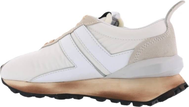Lanvin Nylon Hardloopschoen White Dames