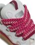 Lanvin Rode Sneakers met Veters en Trekker - Thumbnail 2