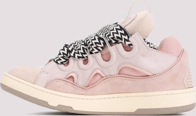 Lanvin Roze & Paarse Sneakers Ss24 Pink Heren