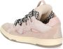 Lanvin Roze Leren Sneakers met Ademende Details Pink Heren - Thumbnail 4