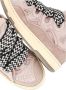 Lanvin Roze Leren Sneakers met Ademende Details Pink Heren - Thumbnail 6